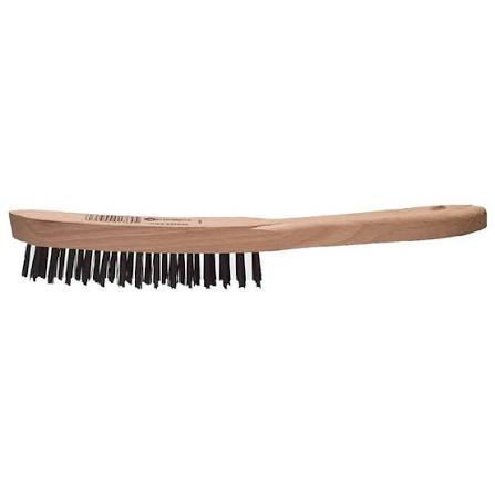 Cepillo Mano Puas Acero 3 Hileras Ferrotech
